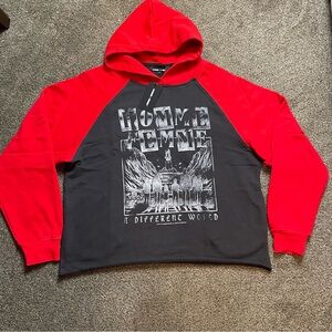 New Homme+Femme men’s Hoodie Sz large Take Off